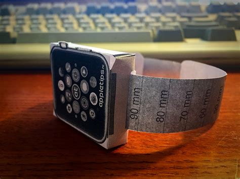 paper apple watch